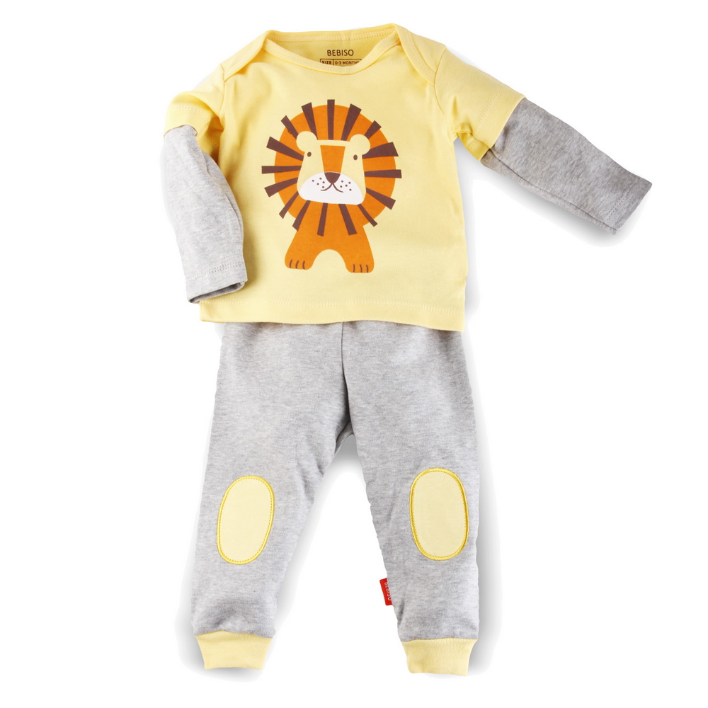 Baju Oblong Celana Panjang Lion 0-3 M