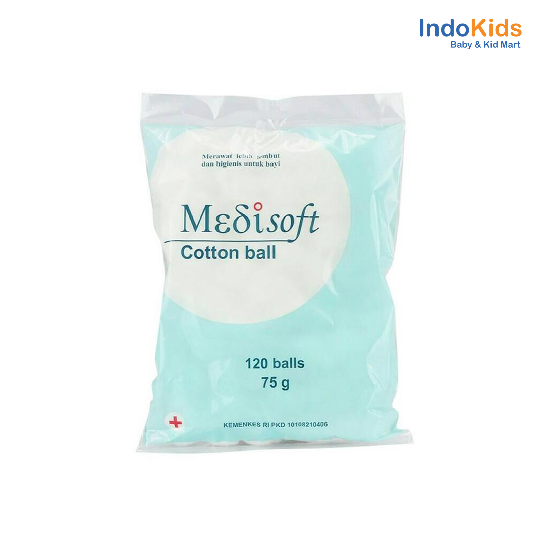 Kapas Bola Medisoft 120 balls