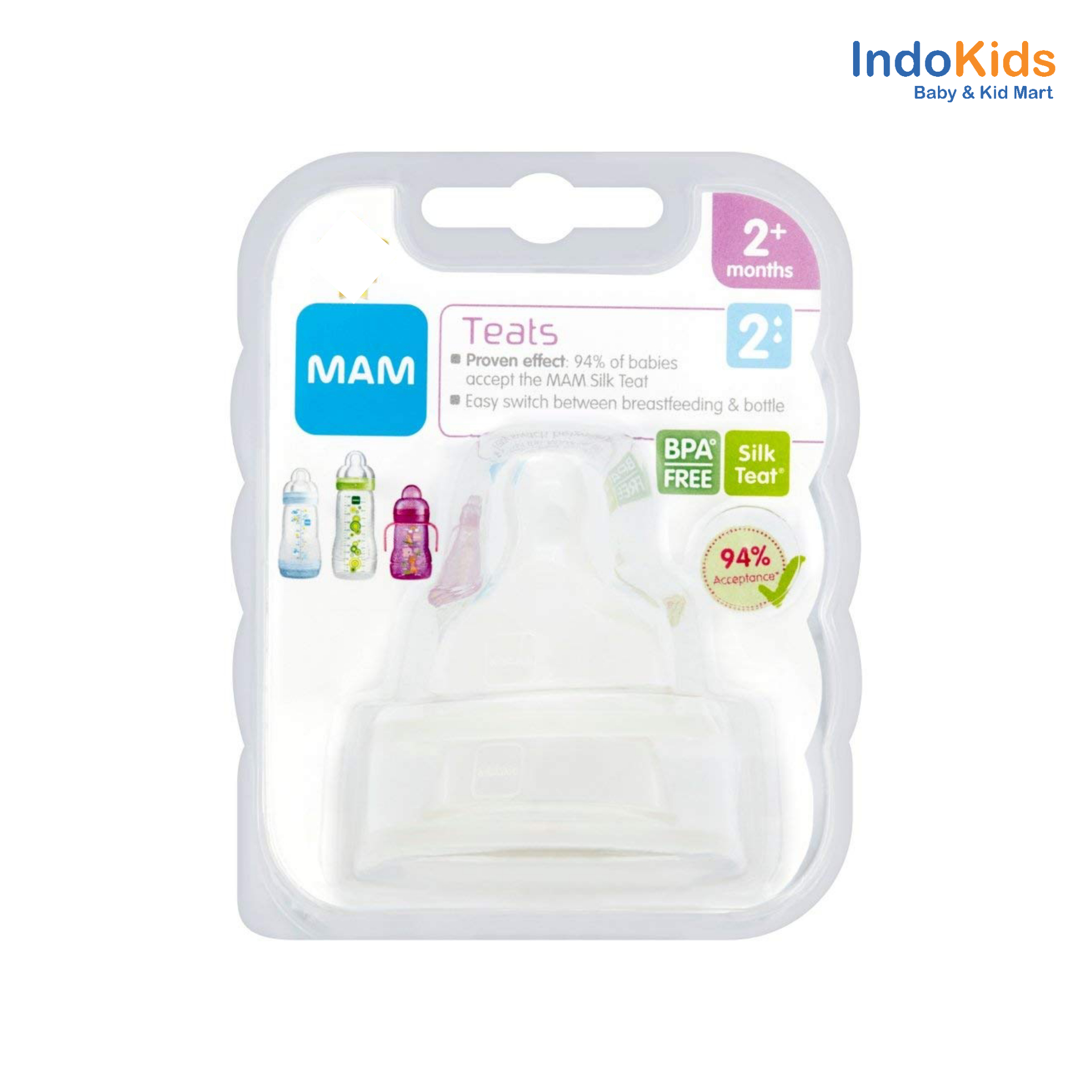 Dot MAM Teat 2M+ No. 2