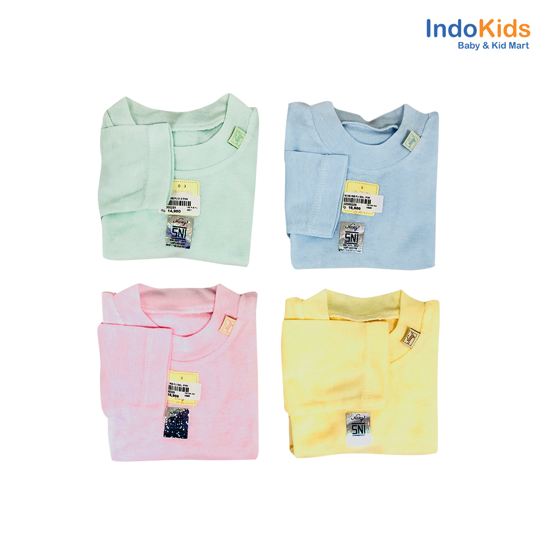 Baju Kaos Bayi Nary Lengan Panjang