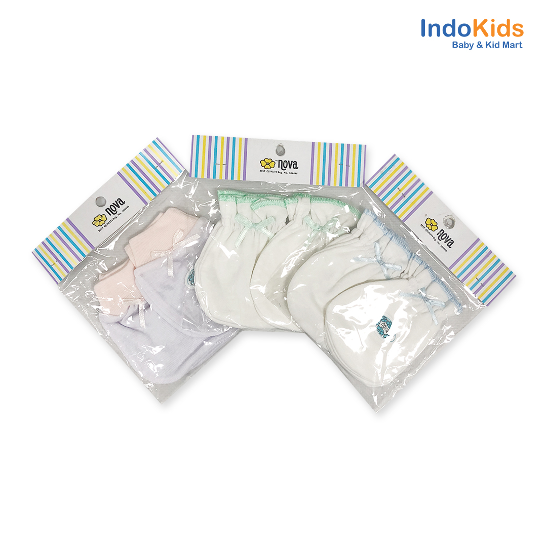 Sarung Tangan dan Sarung Kaki Bayi Nova