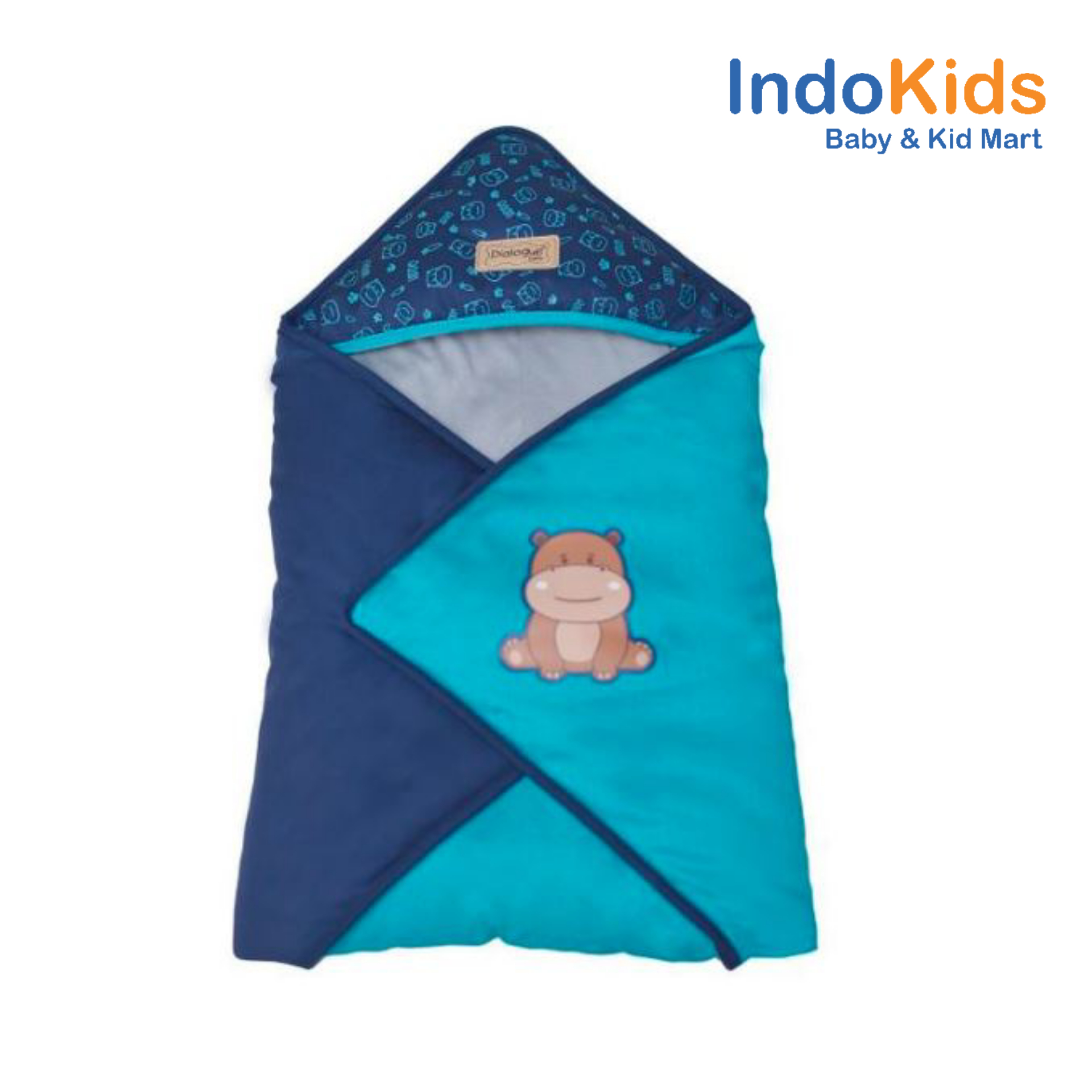 Dialogue Baby Blanket Hippo DGB3113