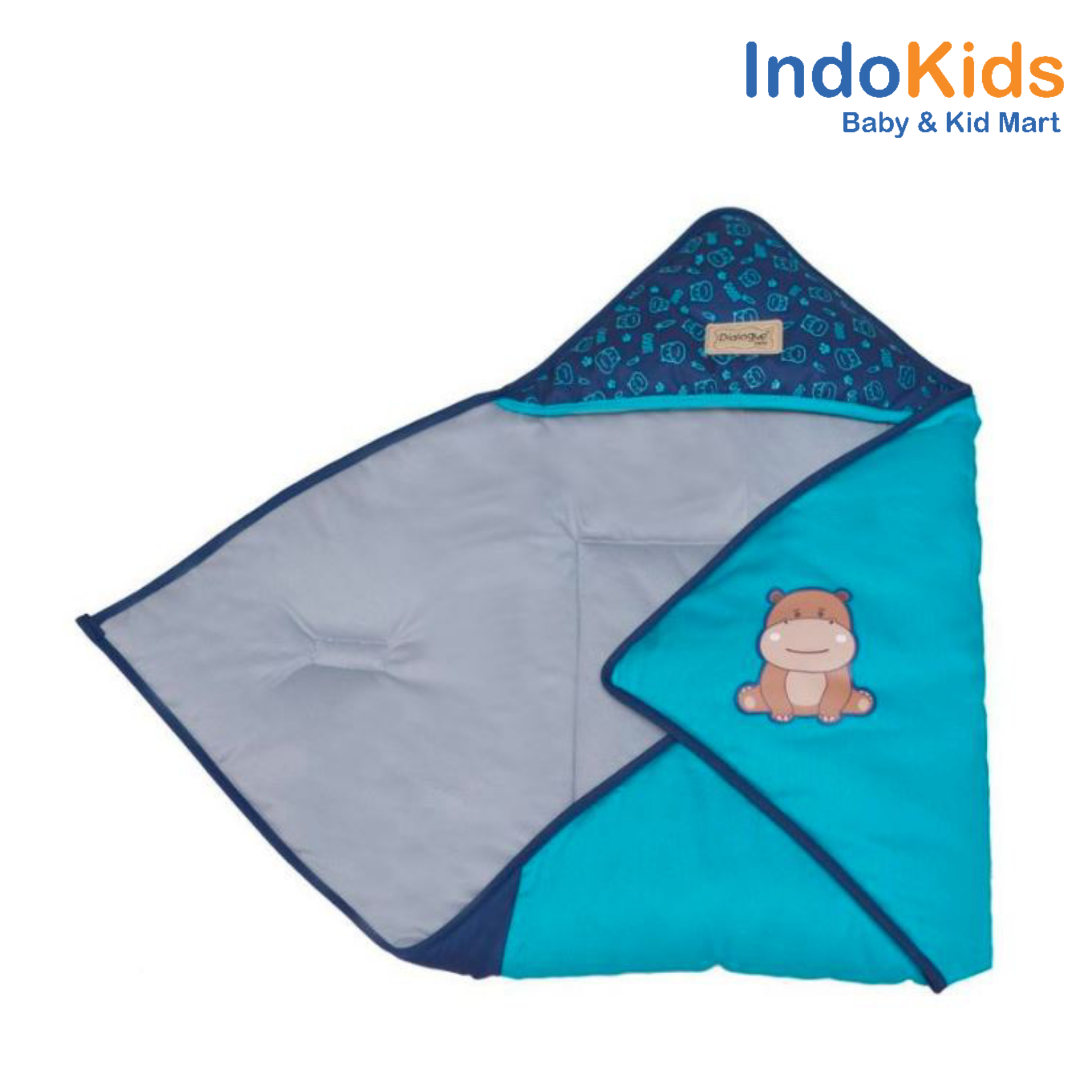 Dialogue Baby Blanket Hippo DGB3113