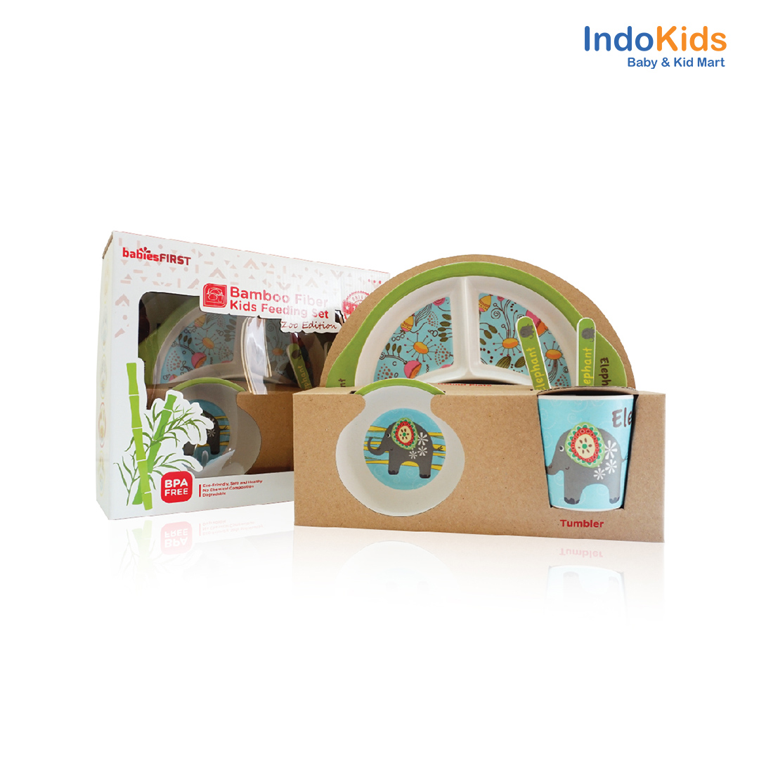 Babies First Feeding Set Zoo Edition 