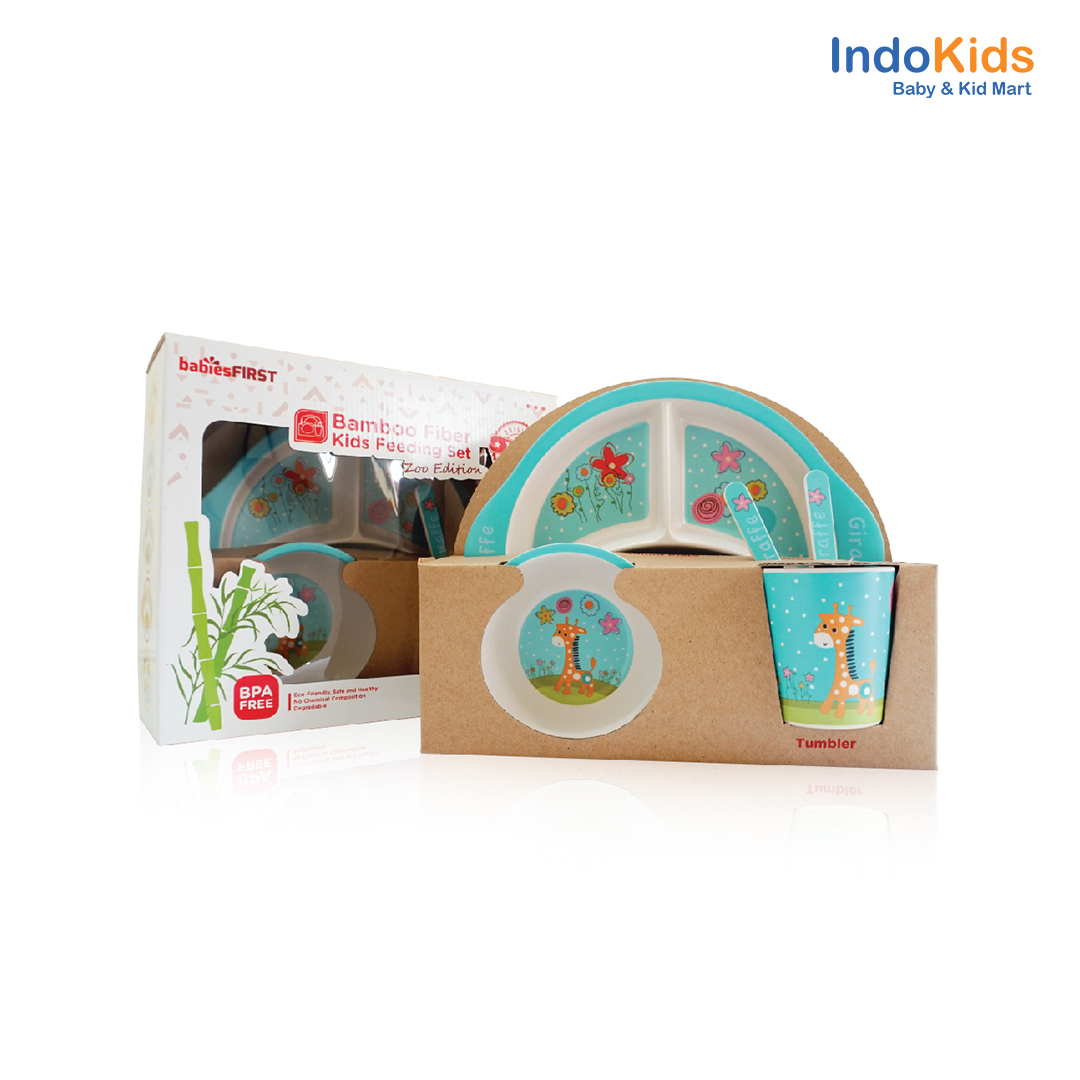 Babies First Feeding Set Zoo Edition 