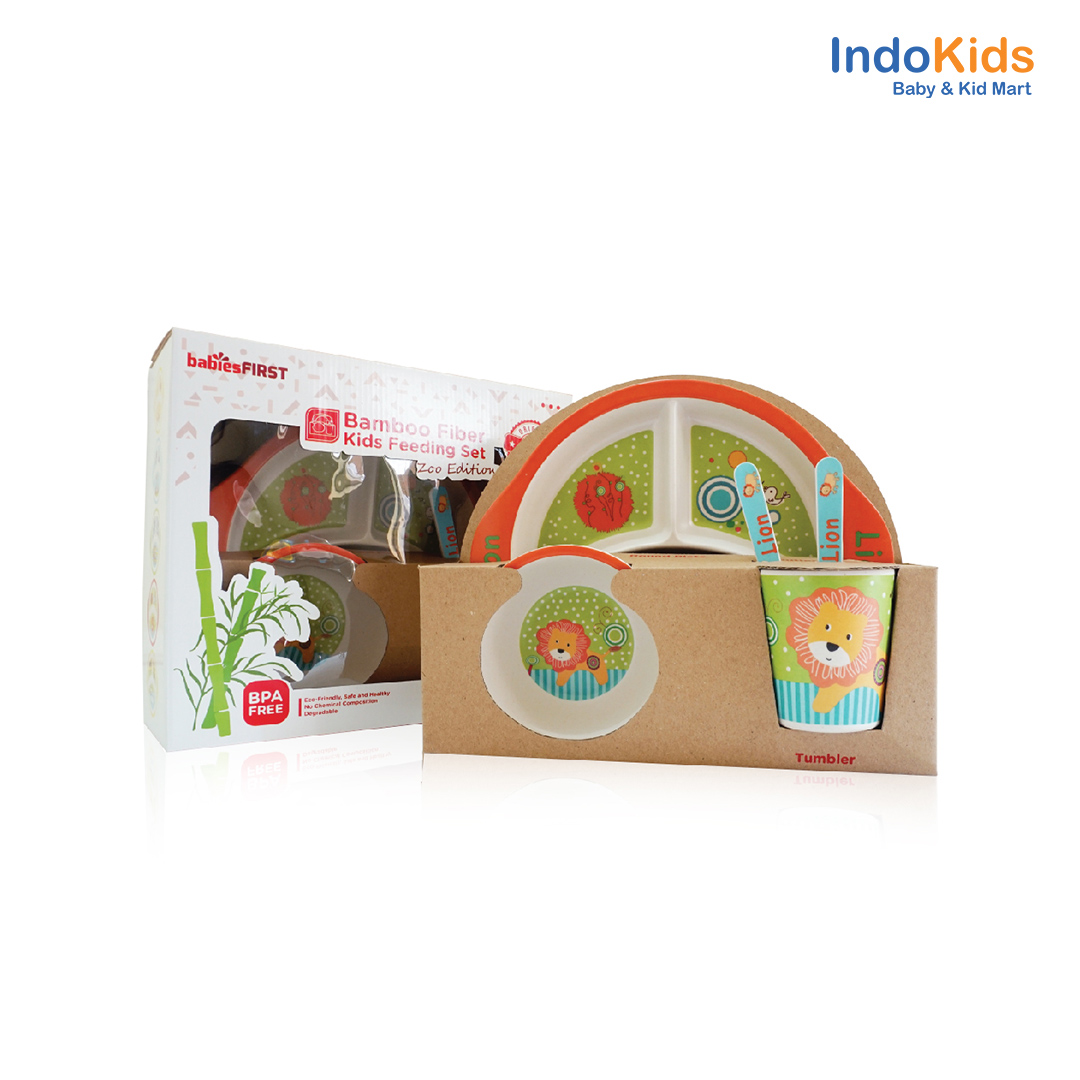 Babies First Feeding Set Zoo Edition 