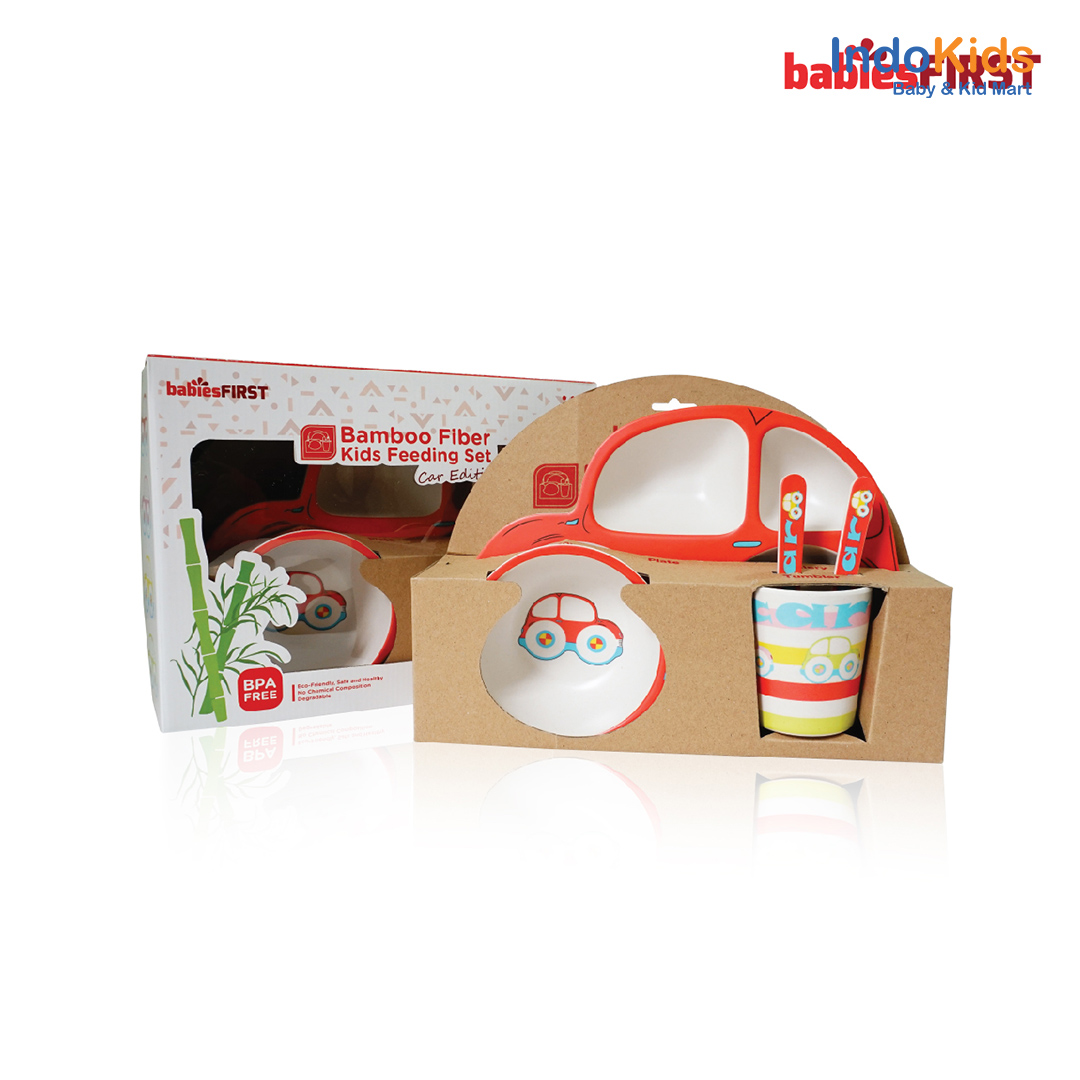 Babies First Feeding Set Cars