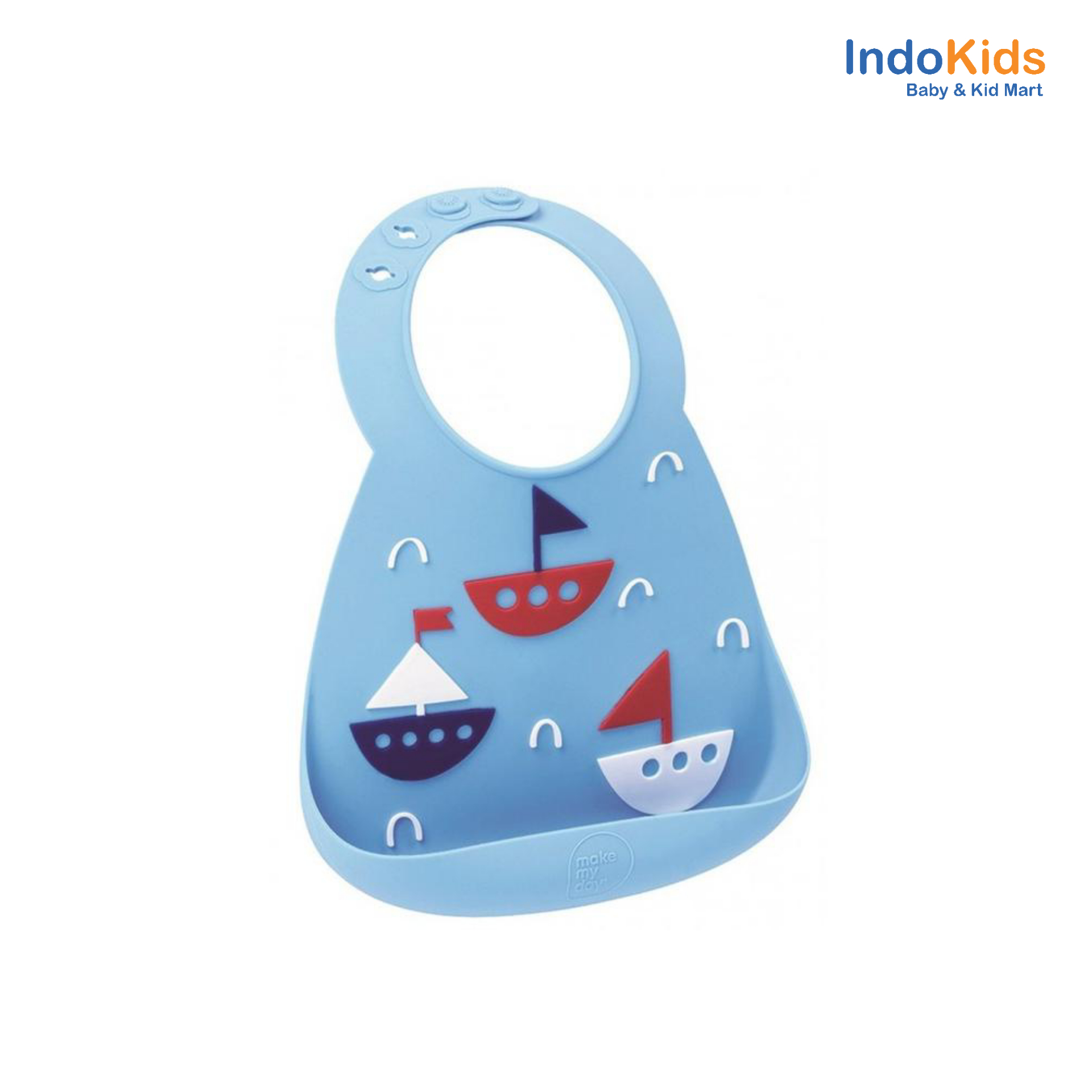 Make My Day Silicone Bib - Ahoy Matey