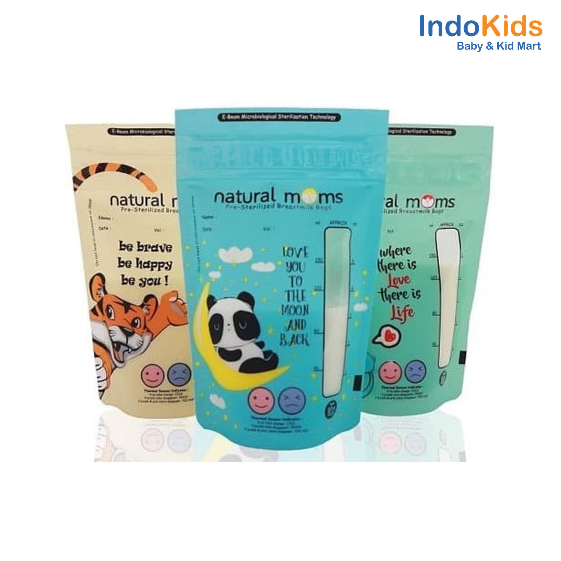 Natural Moms Breast Milk Bags 150ml 30 Bags