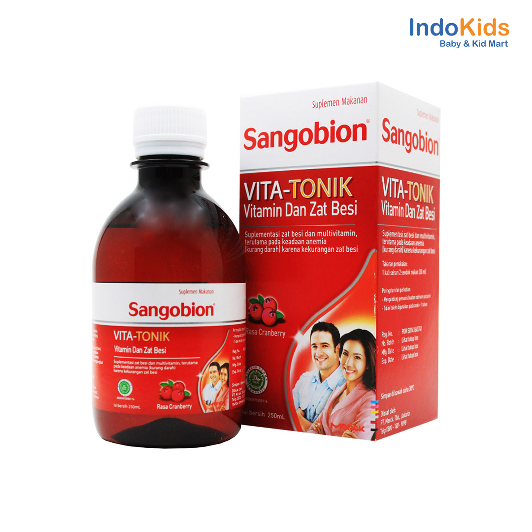 Sangobion Vita Tonik 250ml Terbaru