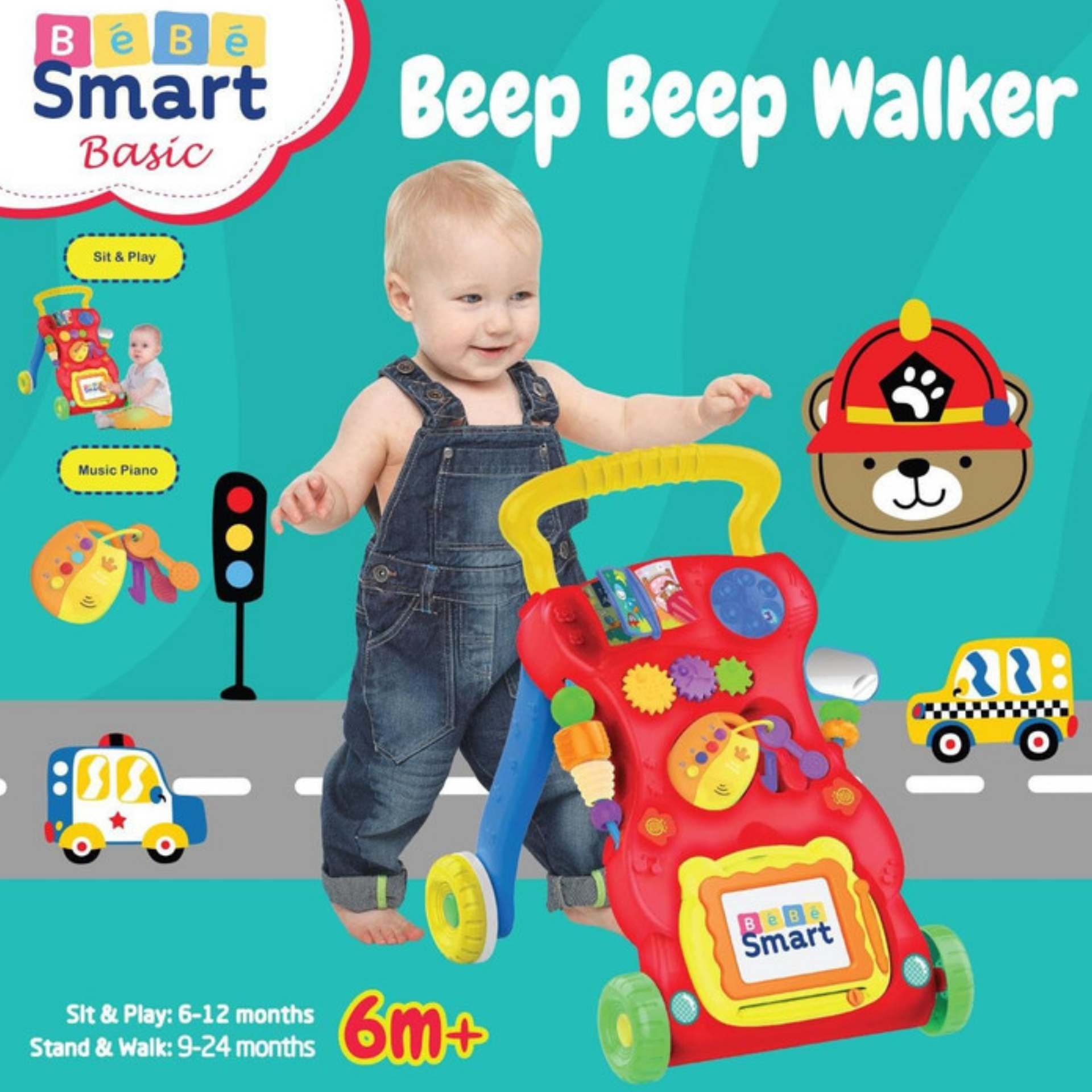 Bebe Smart Beep Beep Walker