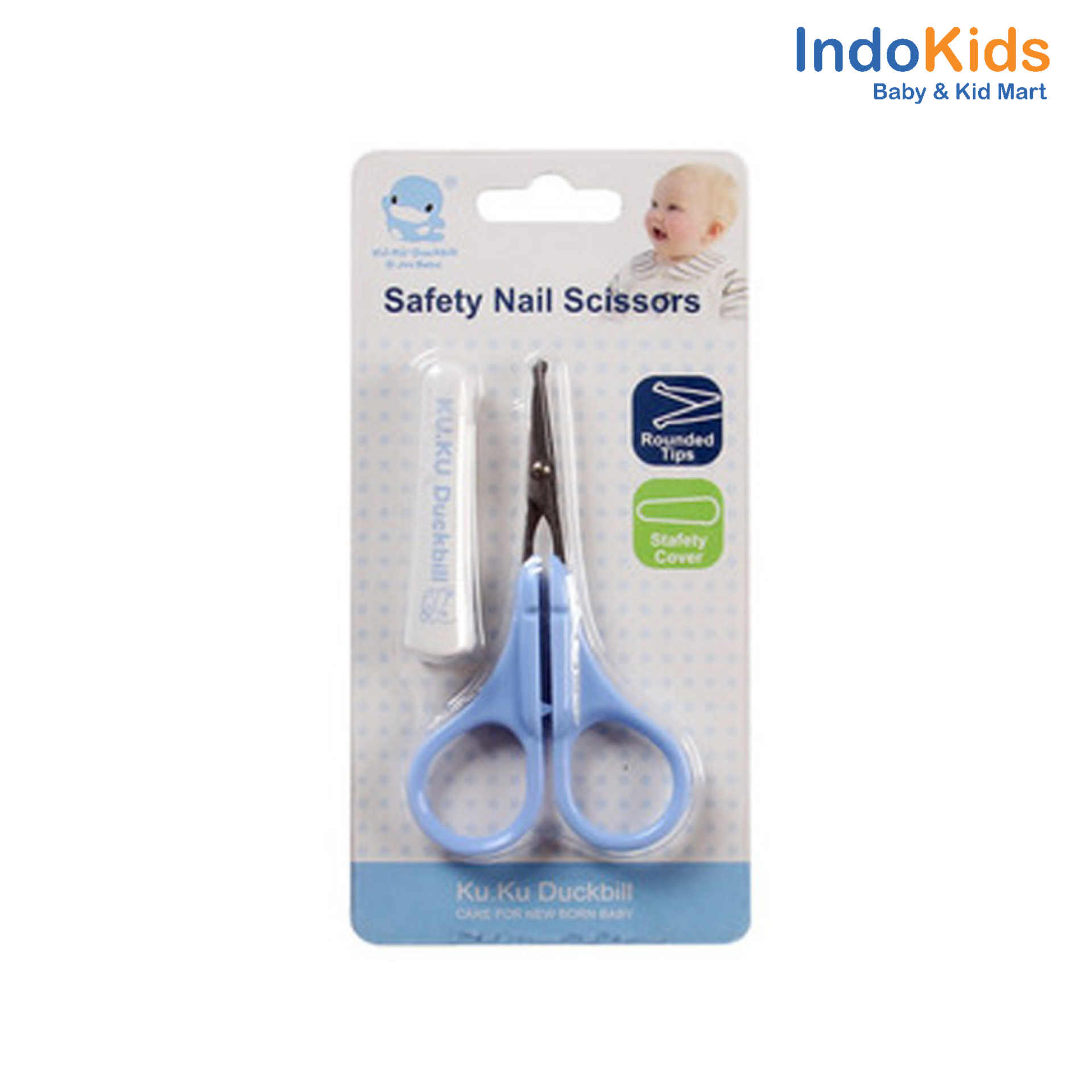Kuku Duckbill Safety Nail Scissors 