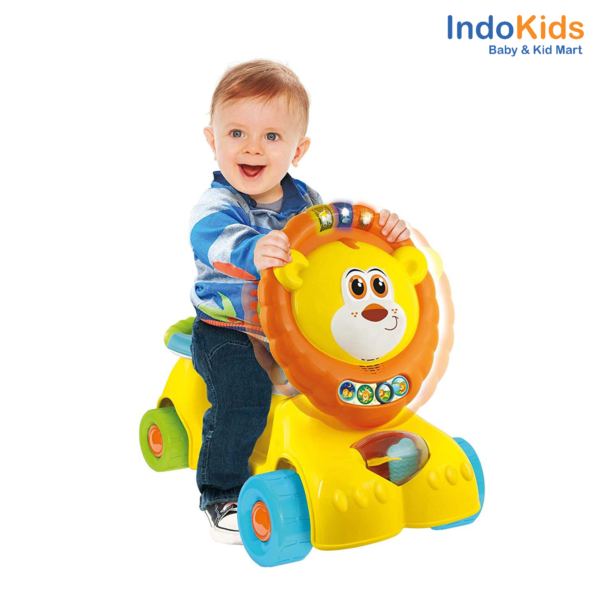 Winfun 3in1 Grow With Me Lion Scooter