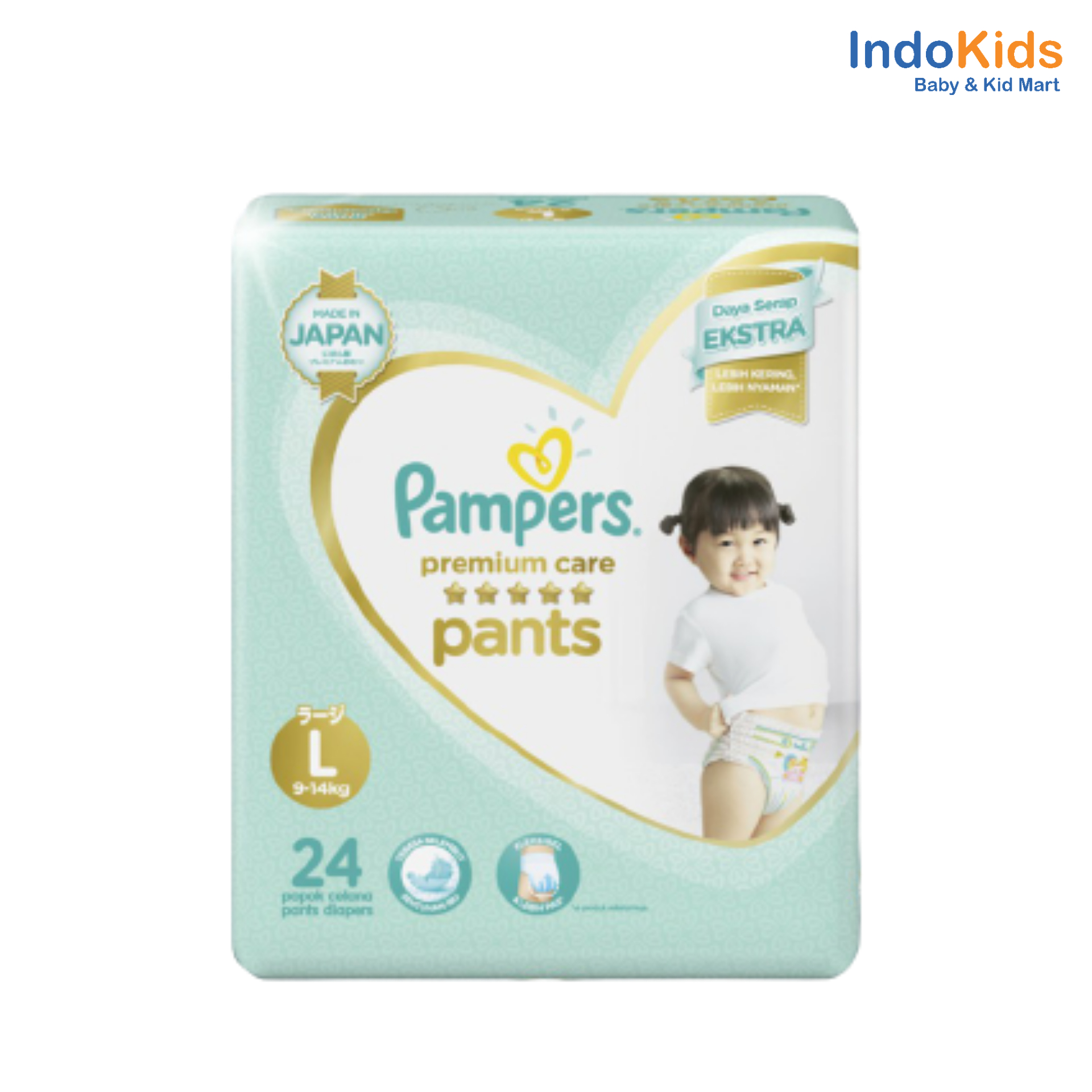 Pampers Premium Active Baby Pants L42