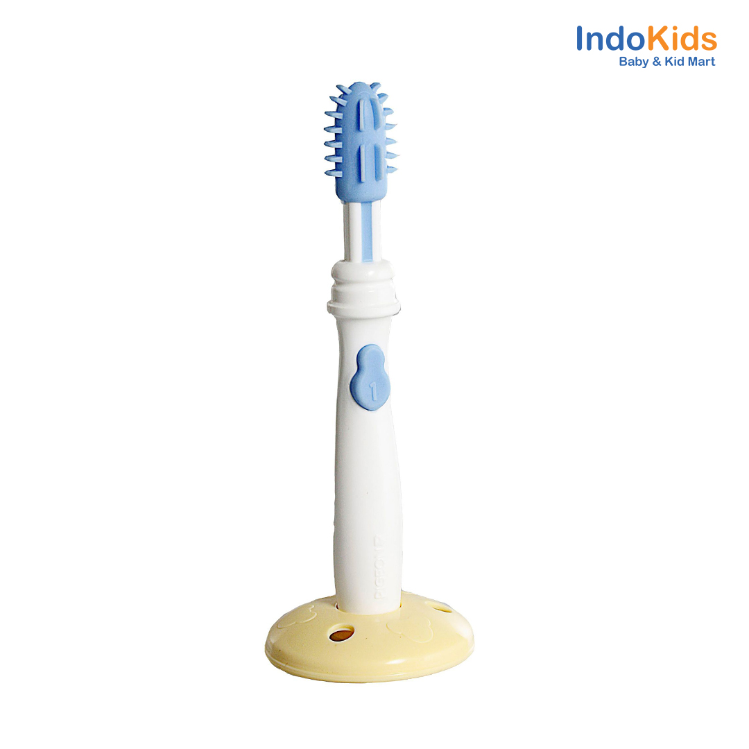 Pigeon Baby Training Toothbrush Lesson 1