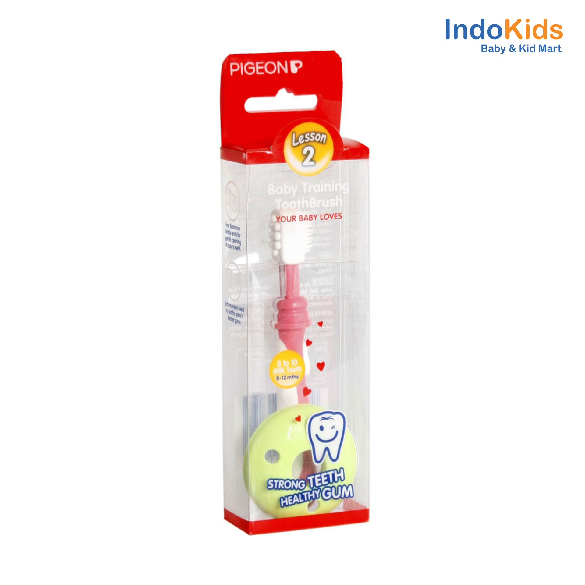 Pigeon Baby Training Toothbrush Lesson 2