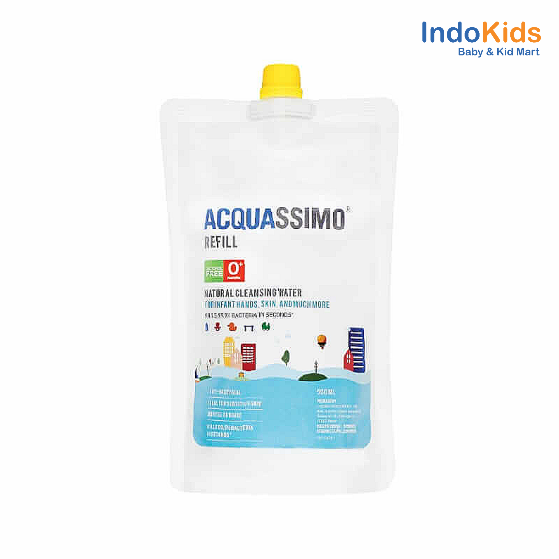 Acquassimo Sanitizing Water 500ml Refill