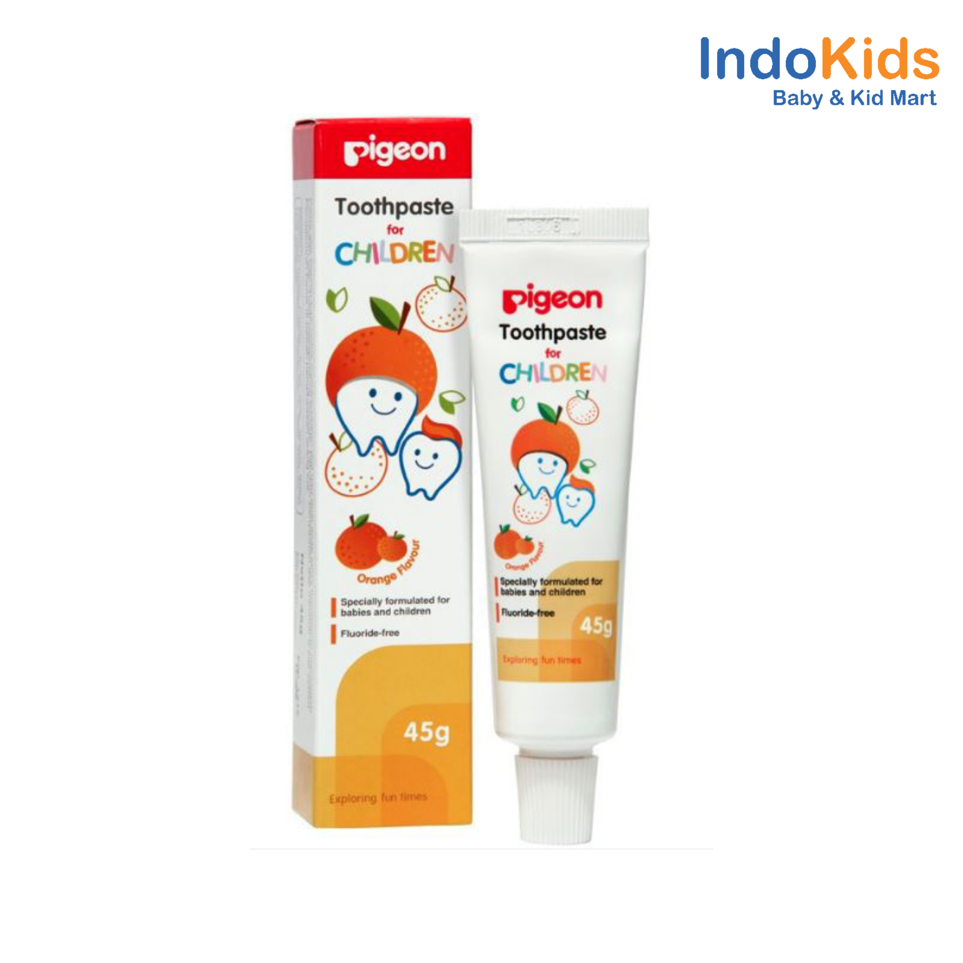 Pigeon Toothpaste for Children Orange
