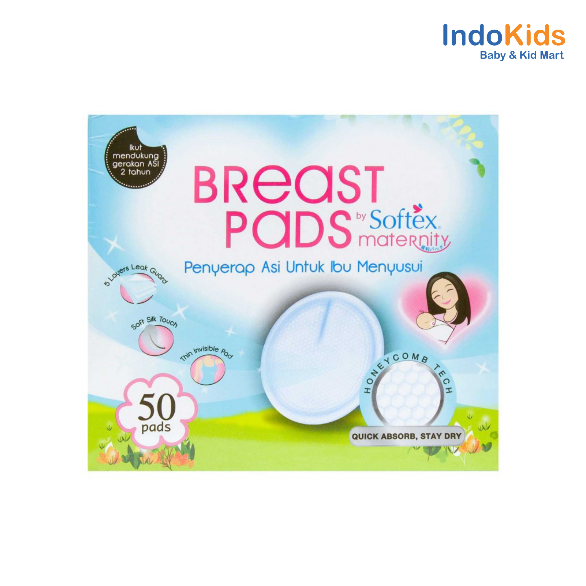 Softex Maternity Breast Pads 50 Pads