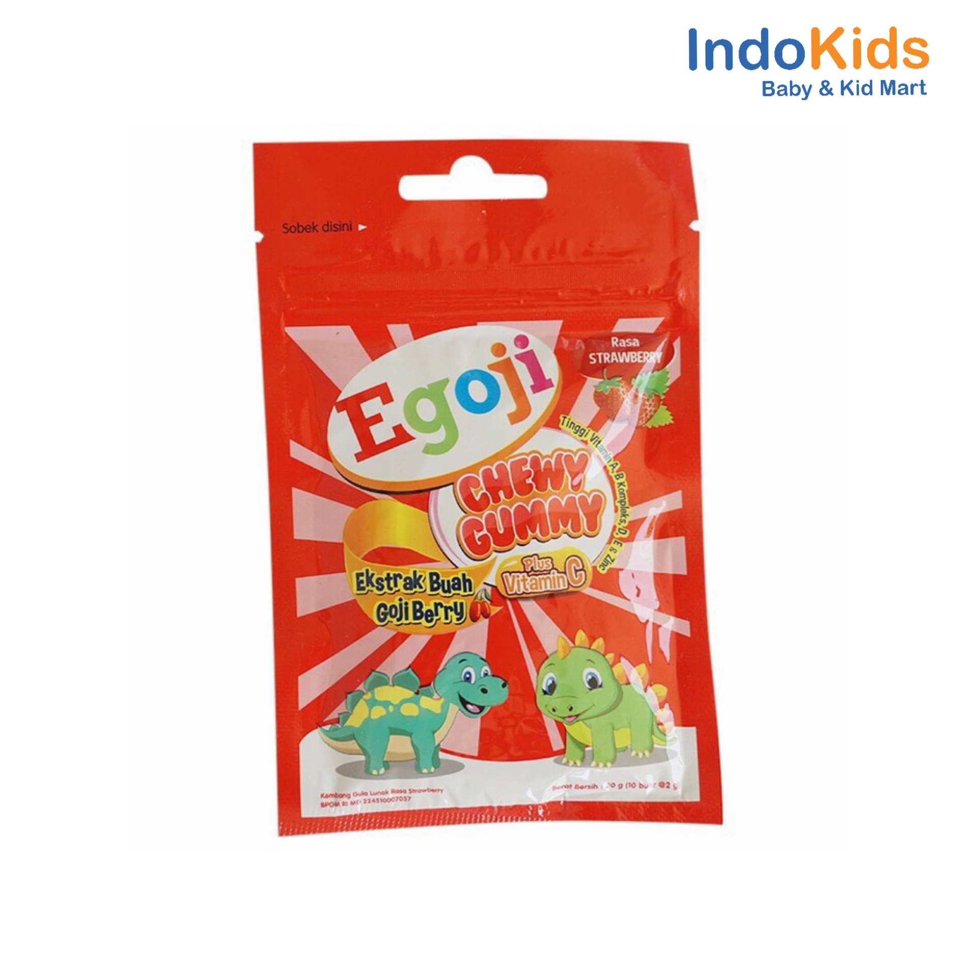 Egoji Chewy Gummy Strawberry