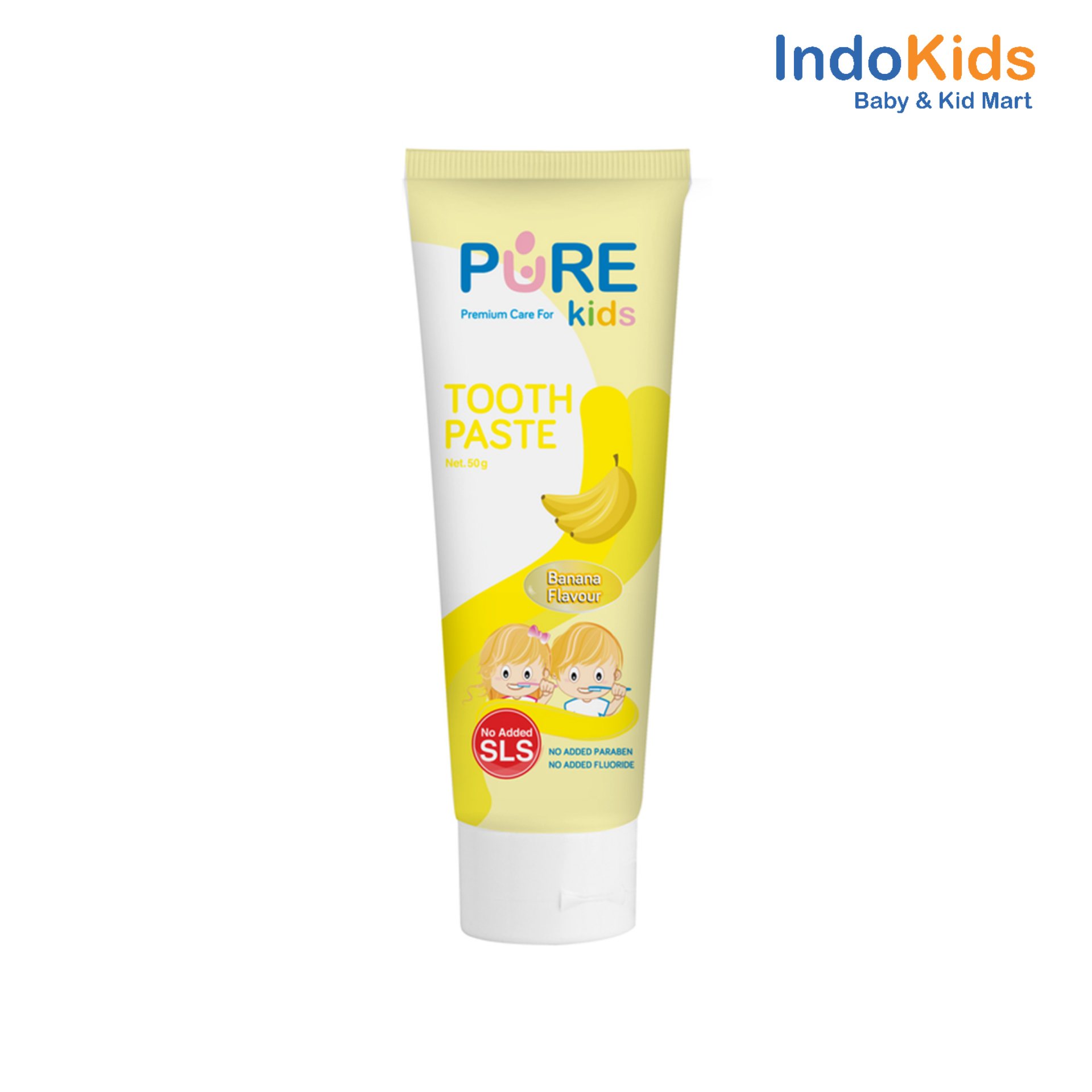 Pure Kids Tooth Paste Banana Flavour 50gr