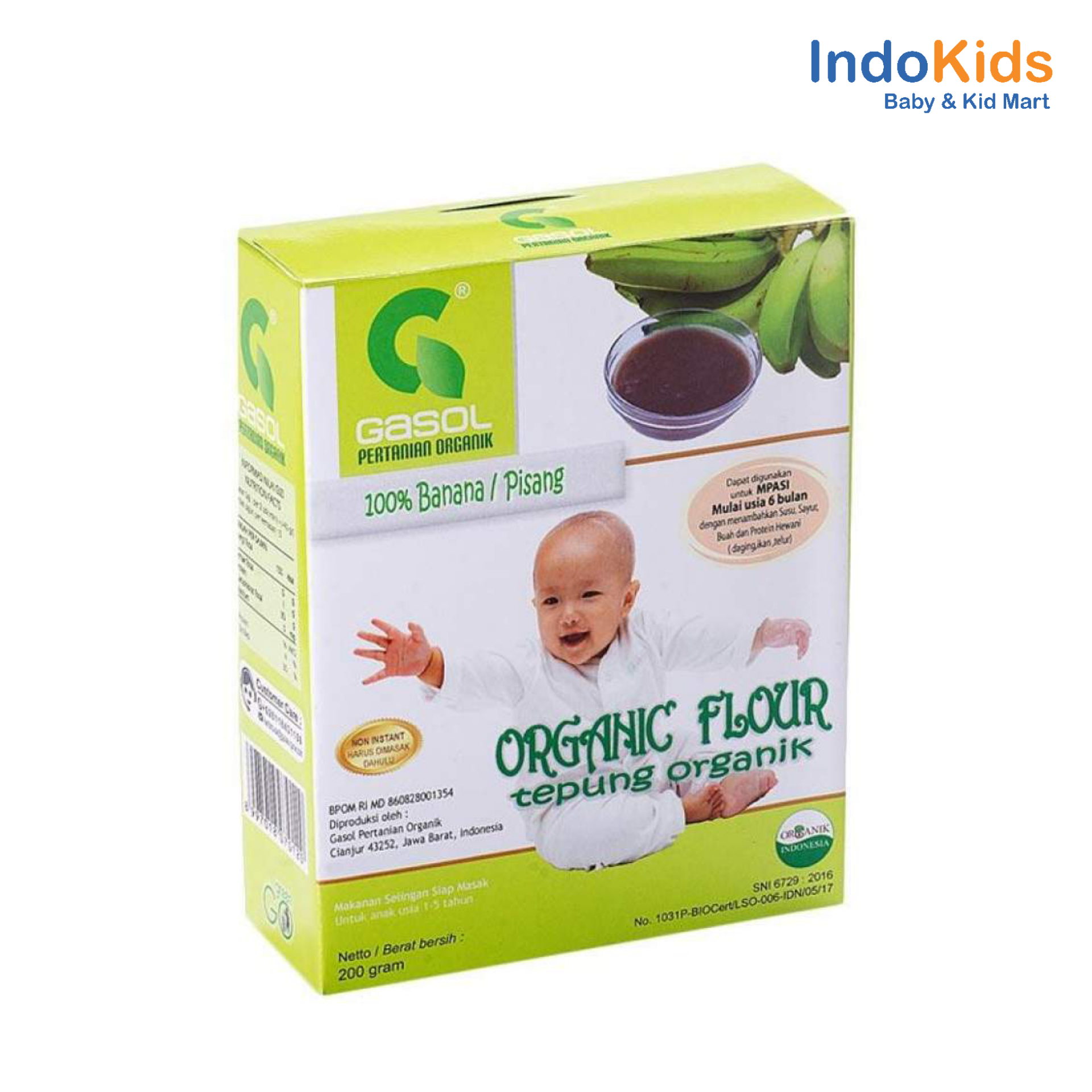 Gasol Tepung Pisang 200gr