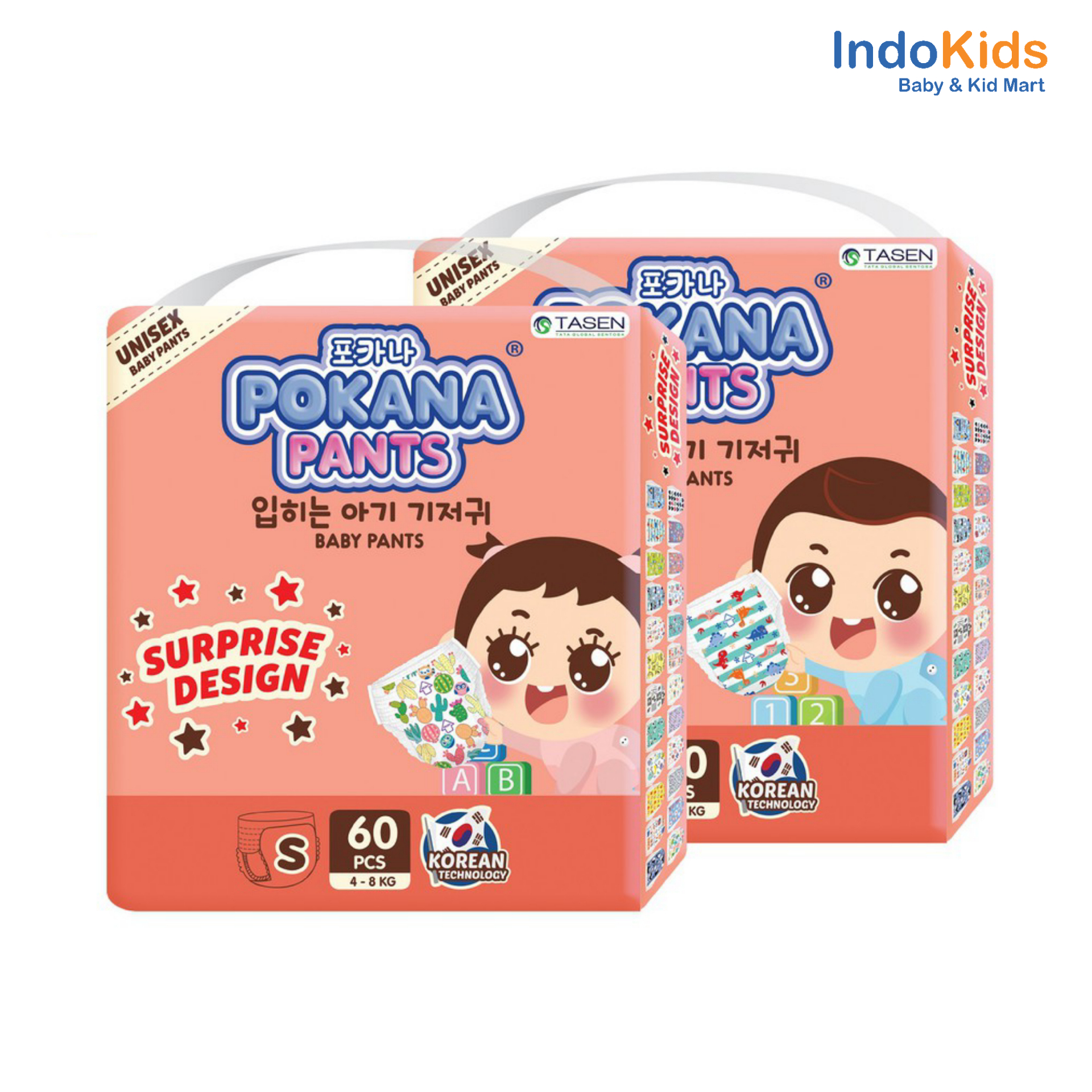Pokana Mega Pack S60 - Popok Bayi Celana