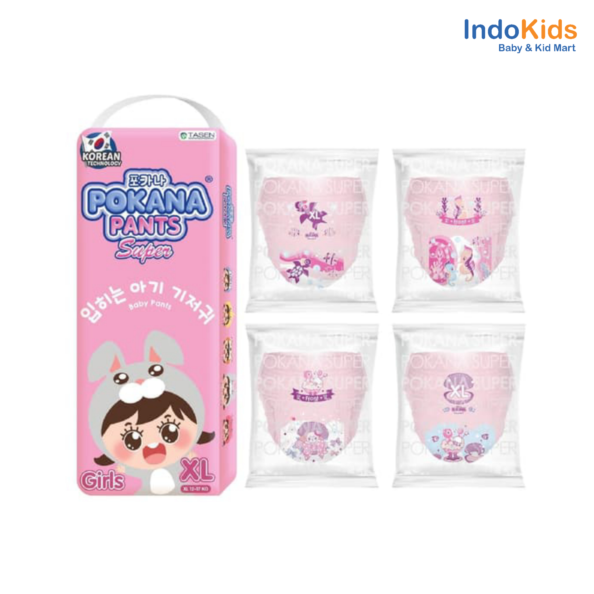 POKANA Pants Super Girl XL22 Popok Bayi
