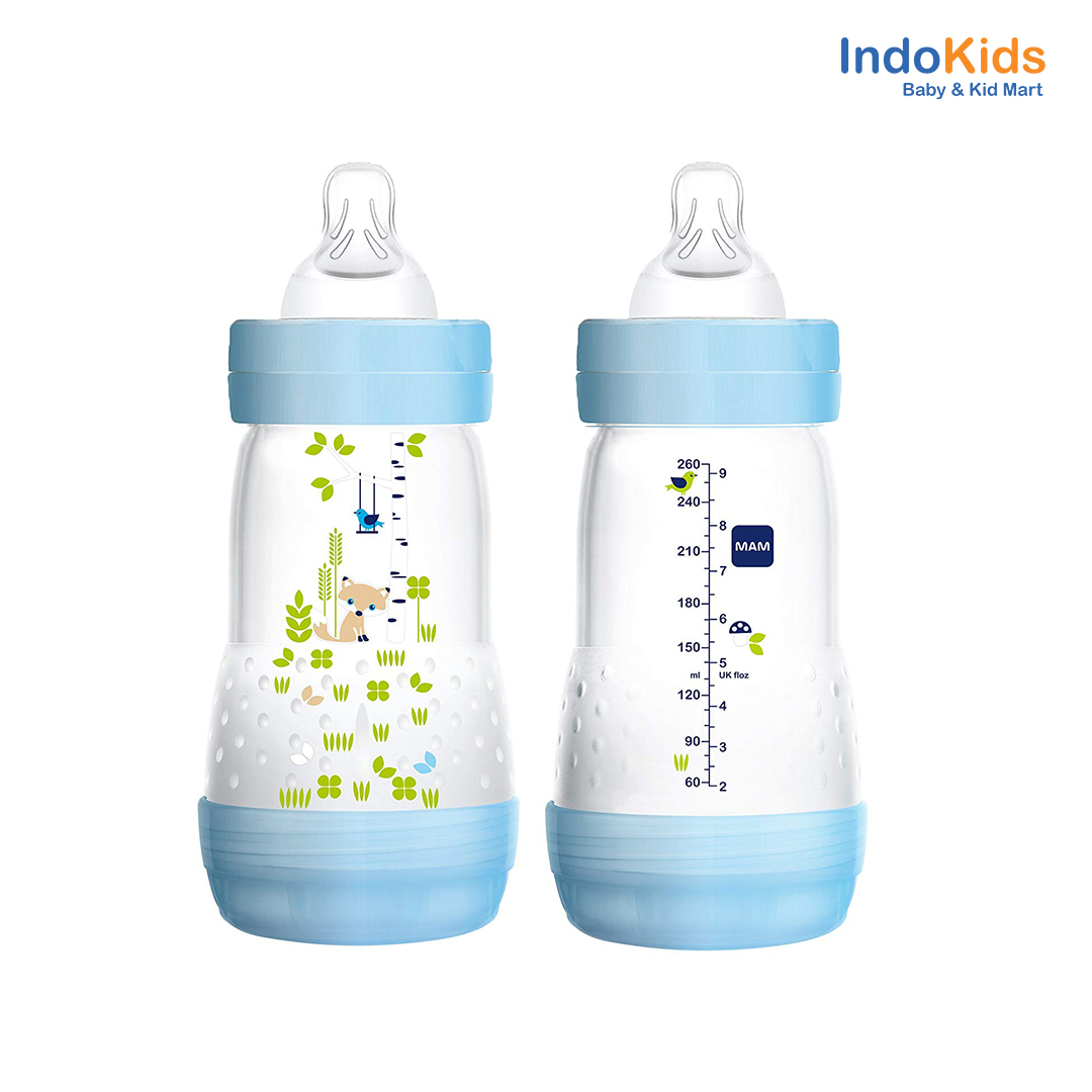 Botol Dot Bayi MAM Anti Colic 260ml Motif Rubah