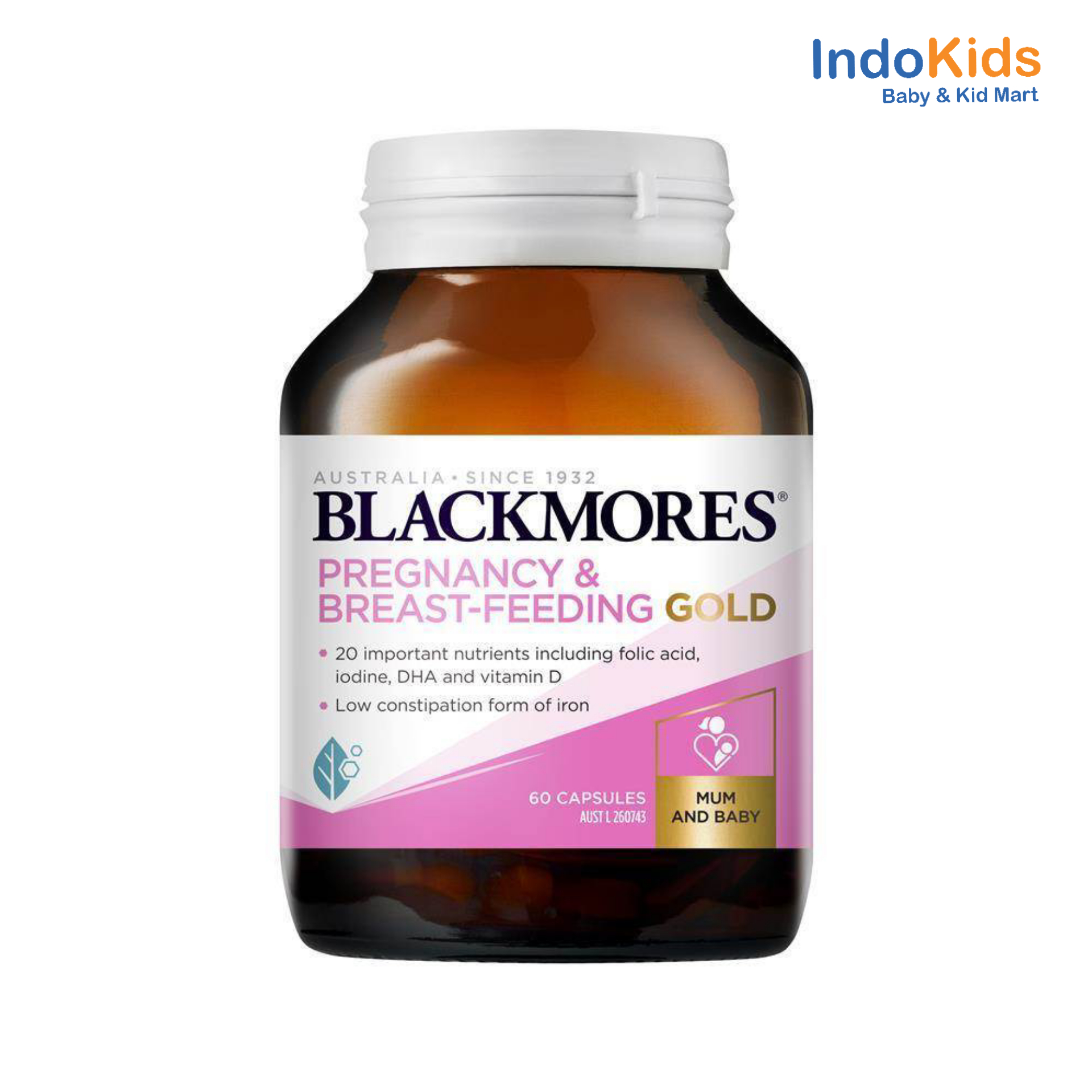 Blackmores Pregnancy & Breastfeeding Gold (60)