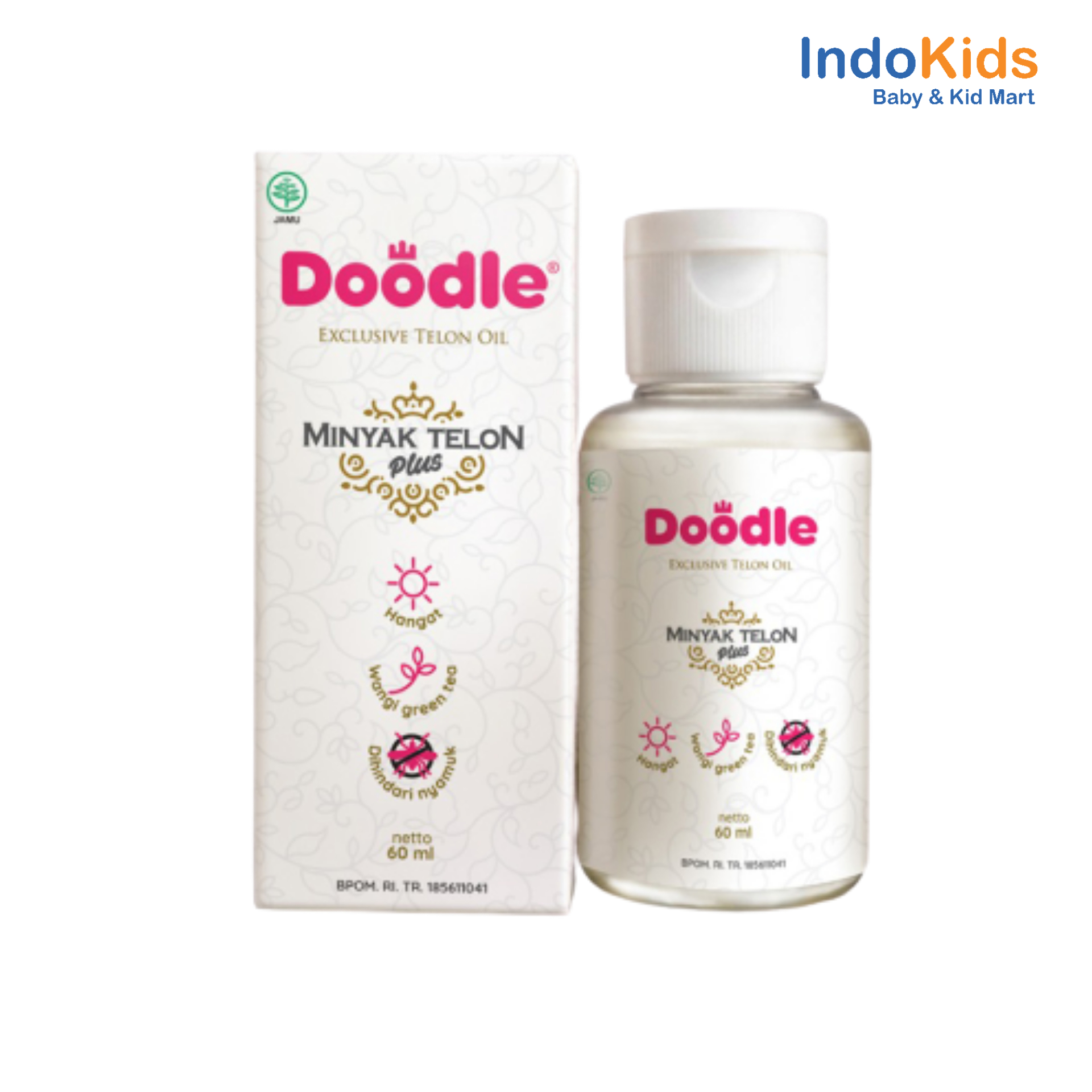 Minyak Telon Eksklusif Doodle 60ml