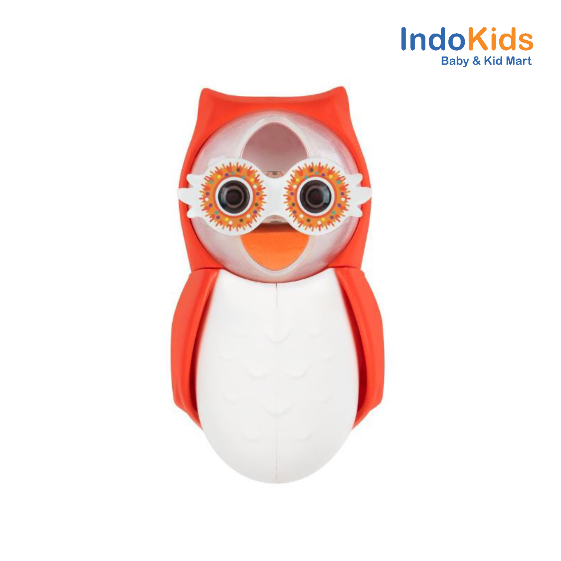 Flipper Toothbrush Holder Owl Smarty Orange 