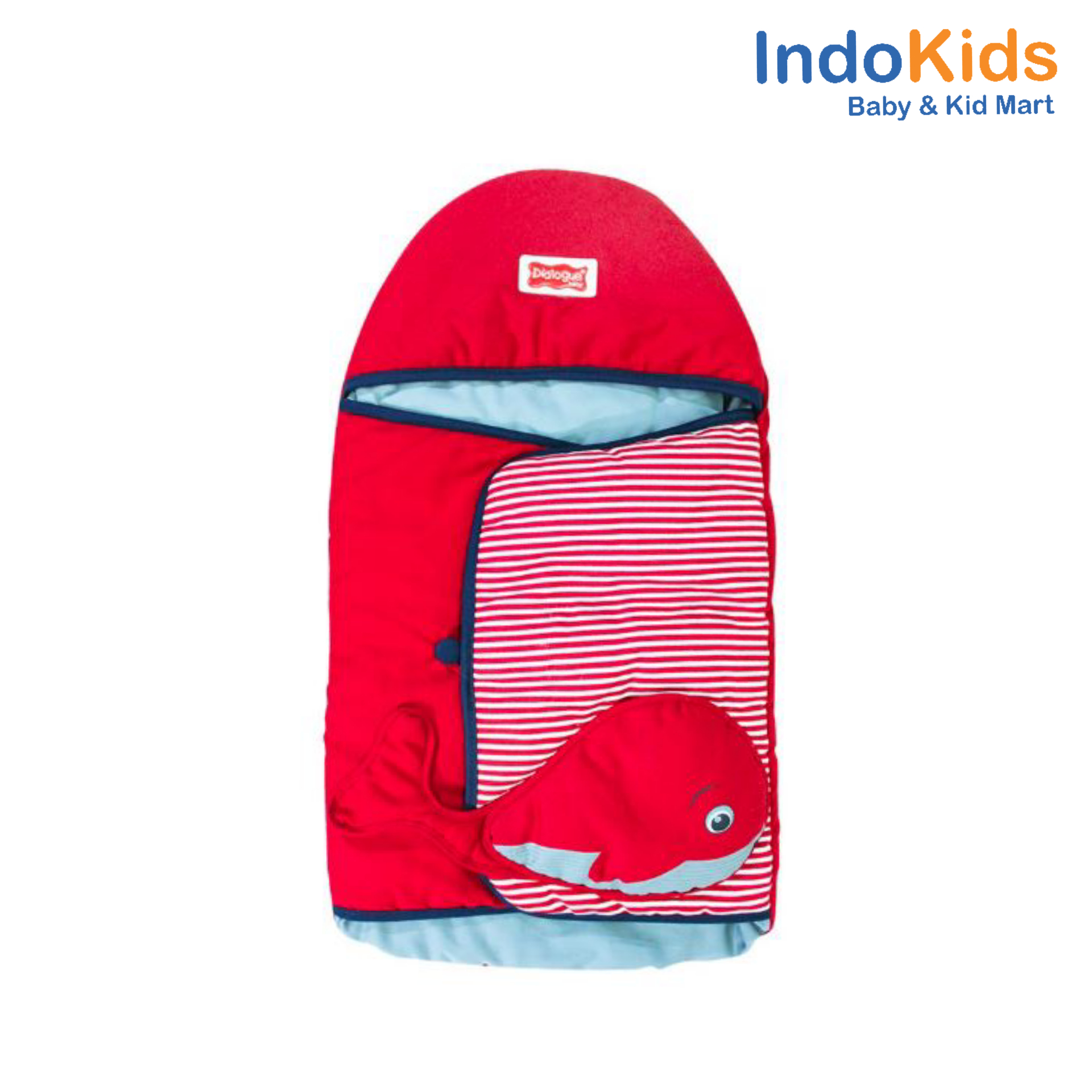 Dialogue Baby Blanket Whale Series DGB3110